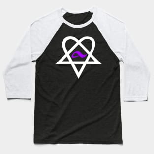 Bam Margera Heartagram HIM Adio Footwear Baseball T-Shirt